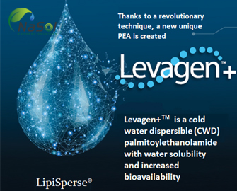 Levagen®+ tăng cường sinh khả dụng của PEA với công nghệ phân tán Lipisperse®   